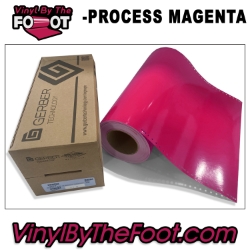 15" 3M/Gerber 220 Series Vinyl - Process Magenta gerber, 3m, scotchcal, 220 series, punched, vinyl by the foot, yard, roll, quality, envision, magenta